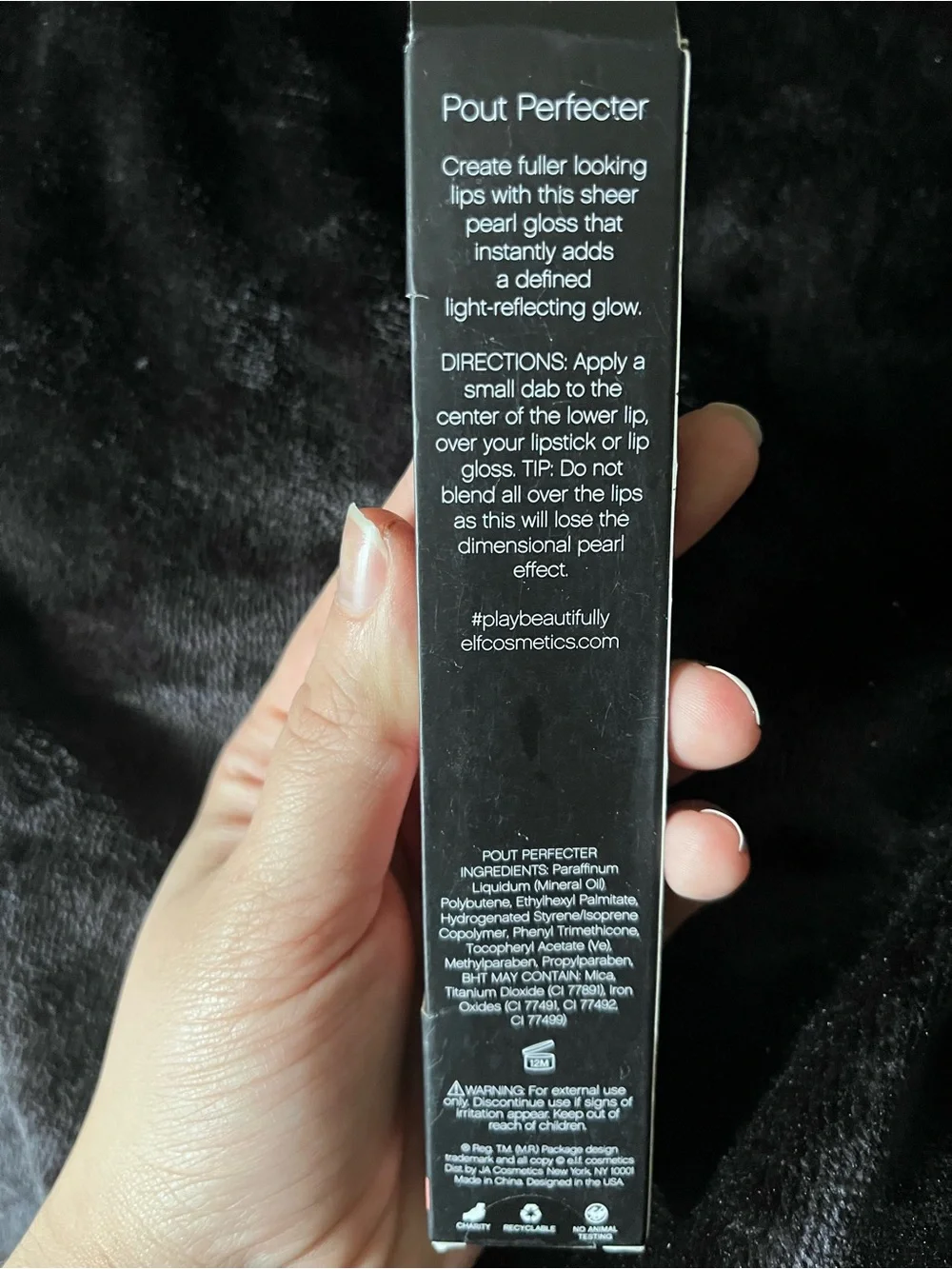 NWT NIB DISCONTINUED E.L.F Cosmetics Pout Perfector in shade Glow